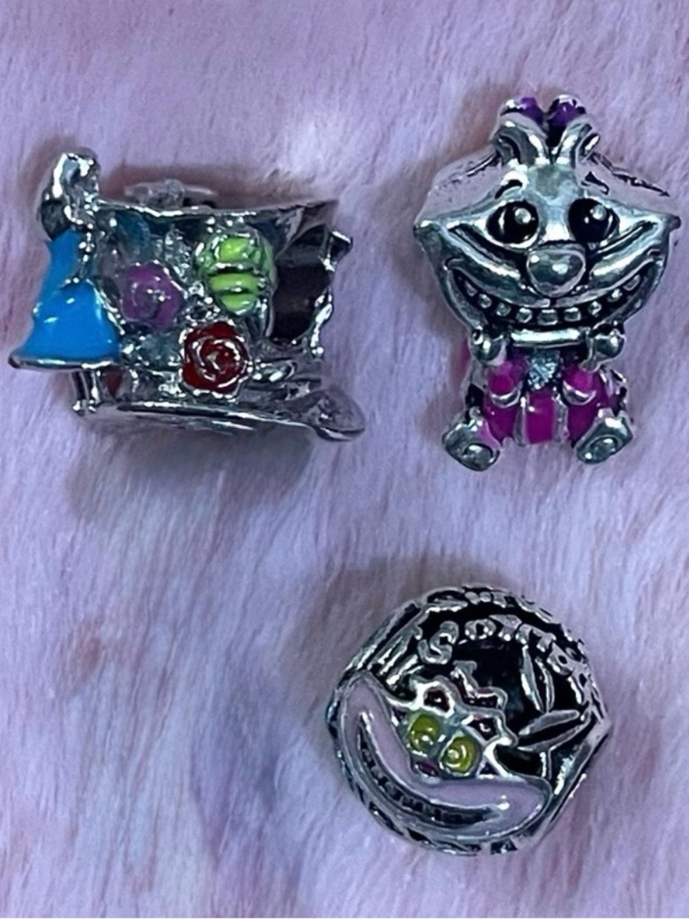 Disney Alice in Wonderland Collection Charm Bundle /Not Pandora